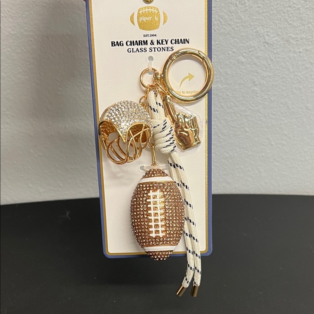 Piper K | 🏈 Football #1 Fan Bag Charm